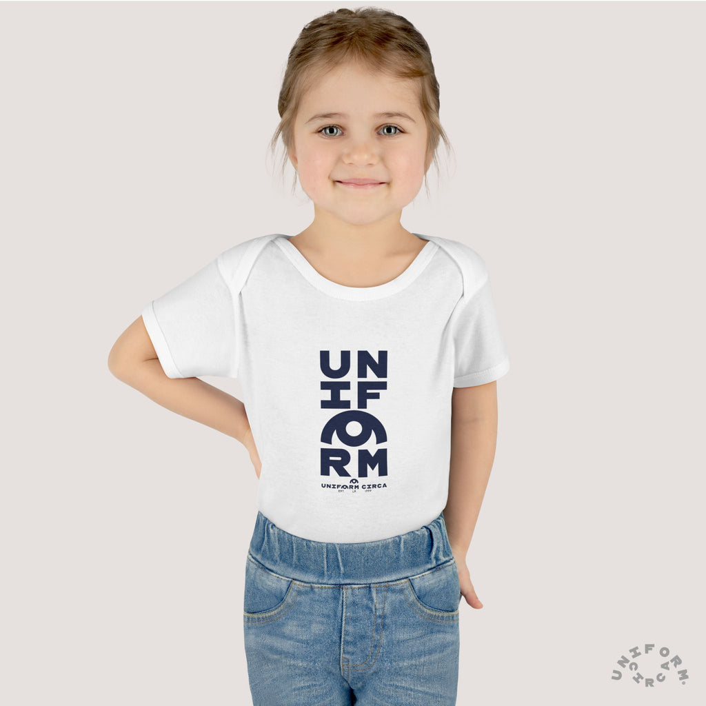 UNIFORM STACK | Infant Baby Rib Bodysuit | Multiple Colors