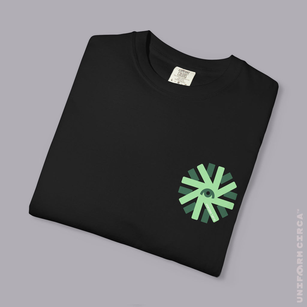 UC CACTI BURST | Printed GREEN/GREEN | Unisex Garment-Dyed T-Shirt