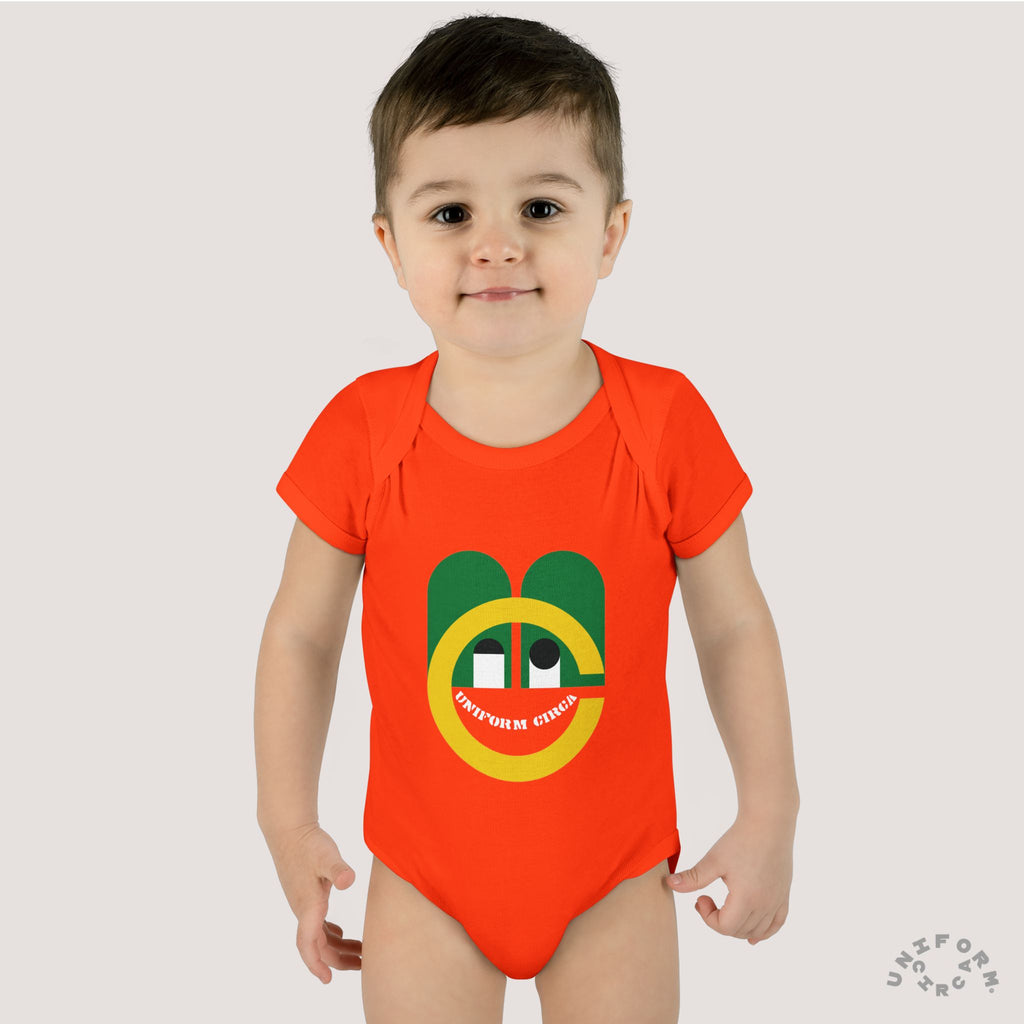 FUNNY BUNNY - Infant Baby Rib Bodysuit - Adorable Bunny-Like Graphic | Multiple Colors