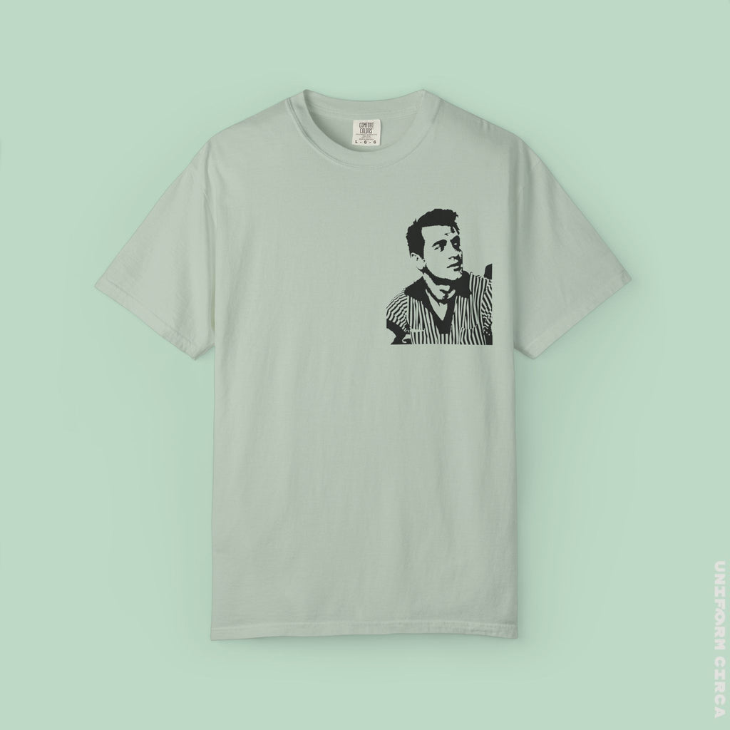 ROCK | CREWNECK T-SHIRT | PRINTED | Retro-Inspired Unisex Garment-Dyed T-Shirt with Iconic Design