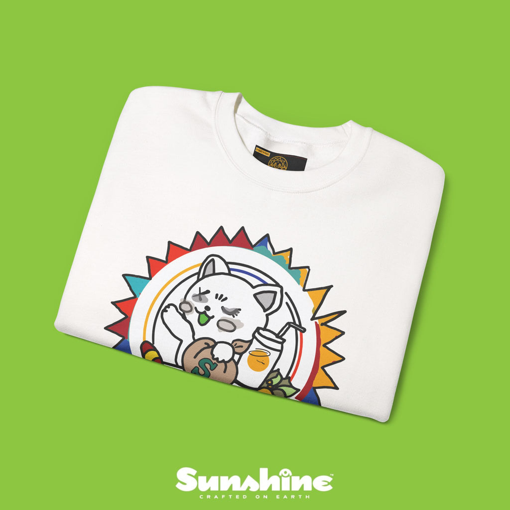 Sunshine | "Top Cat" | Crewneck Sweatshirt | Printed