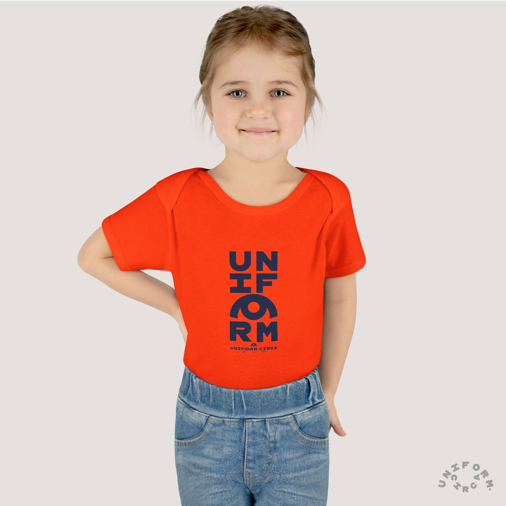 UNIFORM STACK | Infant Baby Rib Bodysuit | Multiple Colors