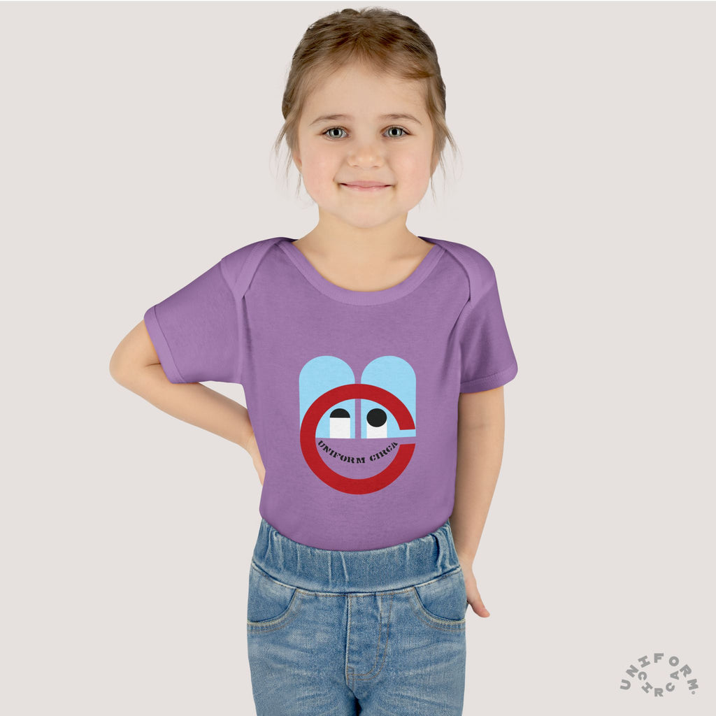 FUNNY BUNNY - Infant Baby Rib Bodysuit - Adorable Bunny-Like Graphic | Multiple Colors