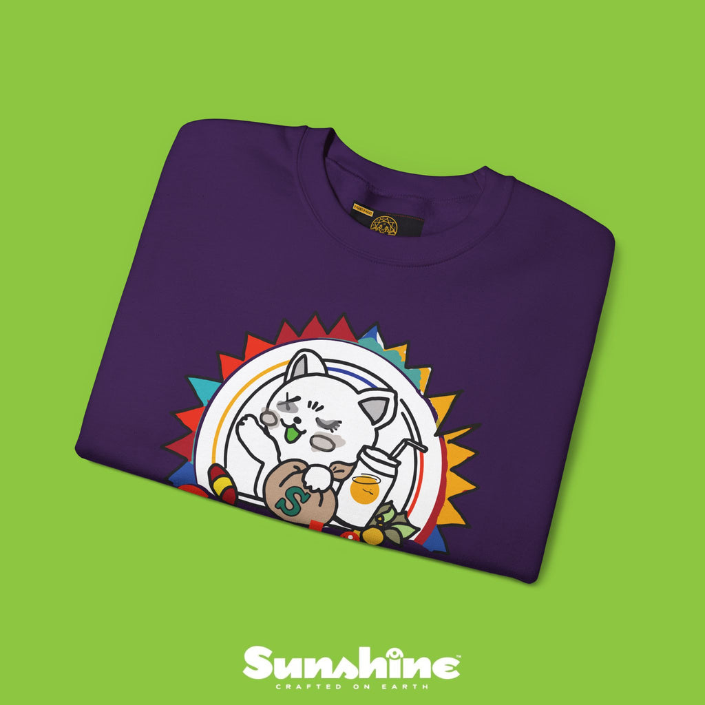 Sunshine | "Top Cat" | Crewneck Sweatshirt | Printed