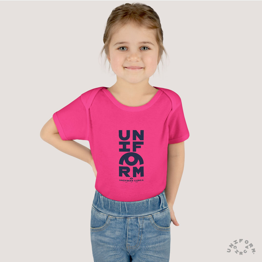 UNIFORM STACK | Infant Baby Rib Bodysuit | Multiple Colors