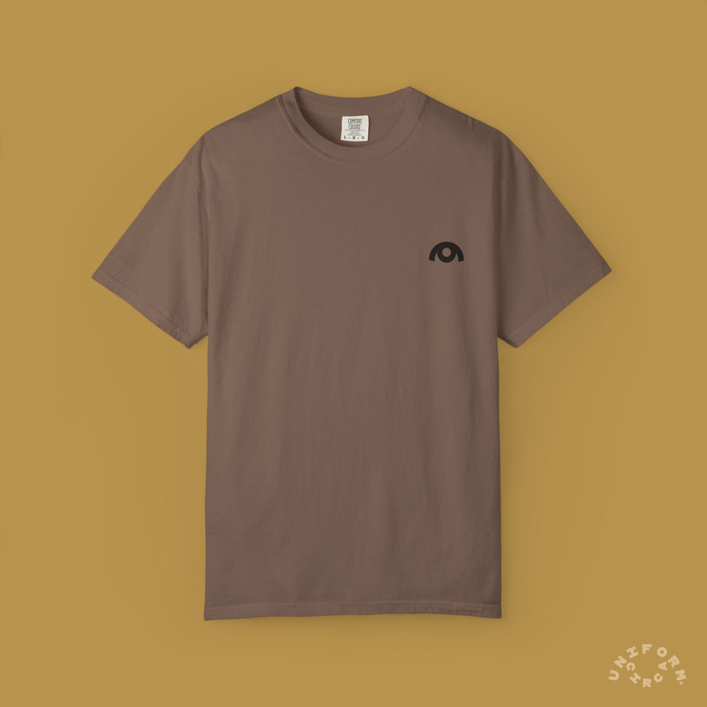 OYSTER LOGO CREWNECK T- SHIRT | Printed Black