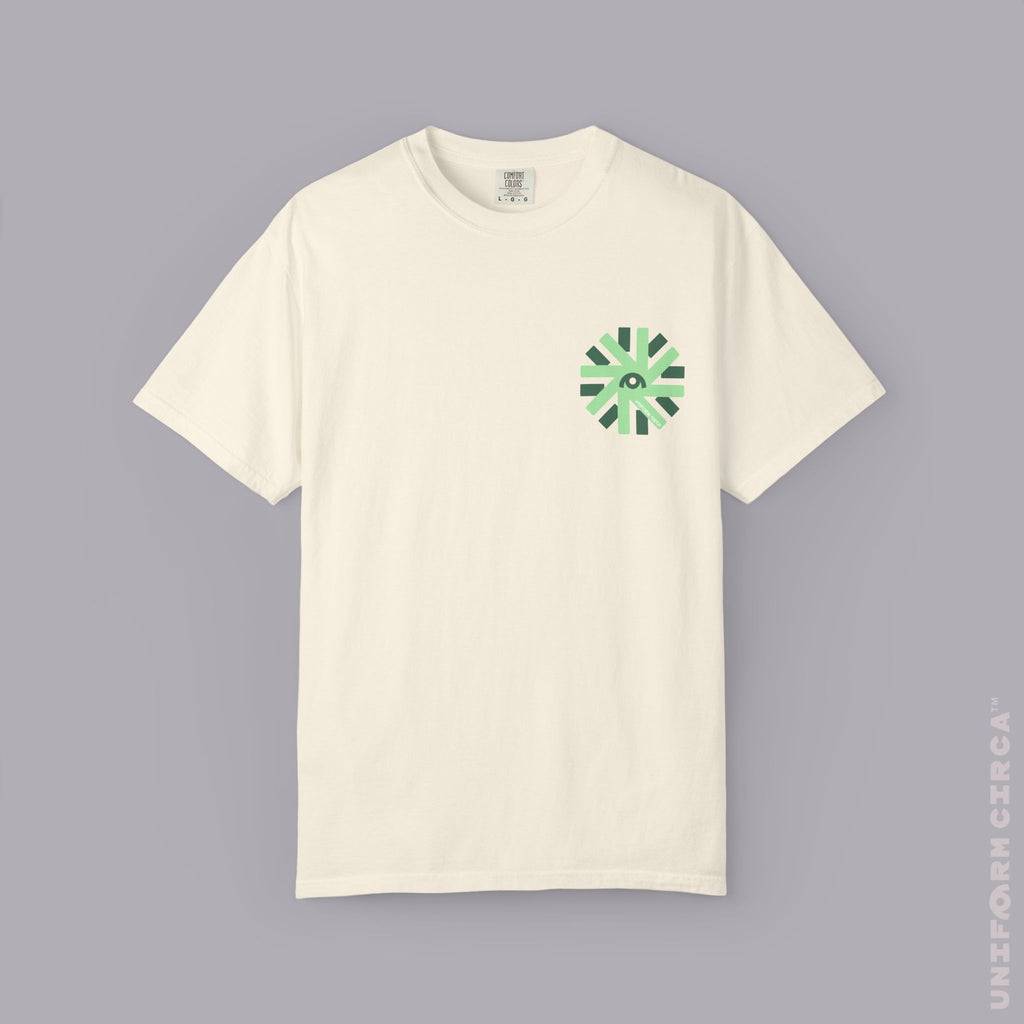 UC CACTI BURST | Printed GREEN/GREEN | Unisex Garment-Dyed T-Shirt
