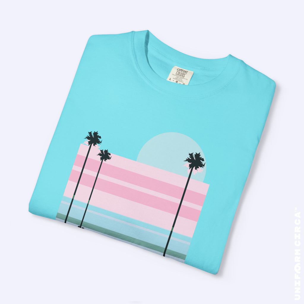 MOON OVER | CREWNECK T-SHIRT | Printed