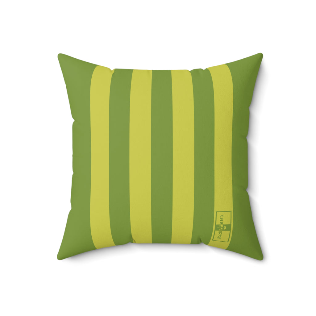 CASACIRCA | RACER PILLOW | WIMBLEDON GREENS 2 | Stylish Faux Suede Pillow - Home Decor, Cozy Living Room, Gift Idea, Nautical Theme, Interior Design Accents