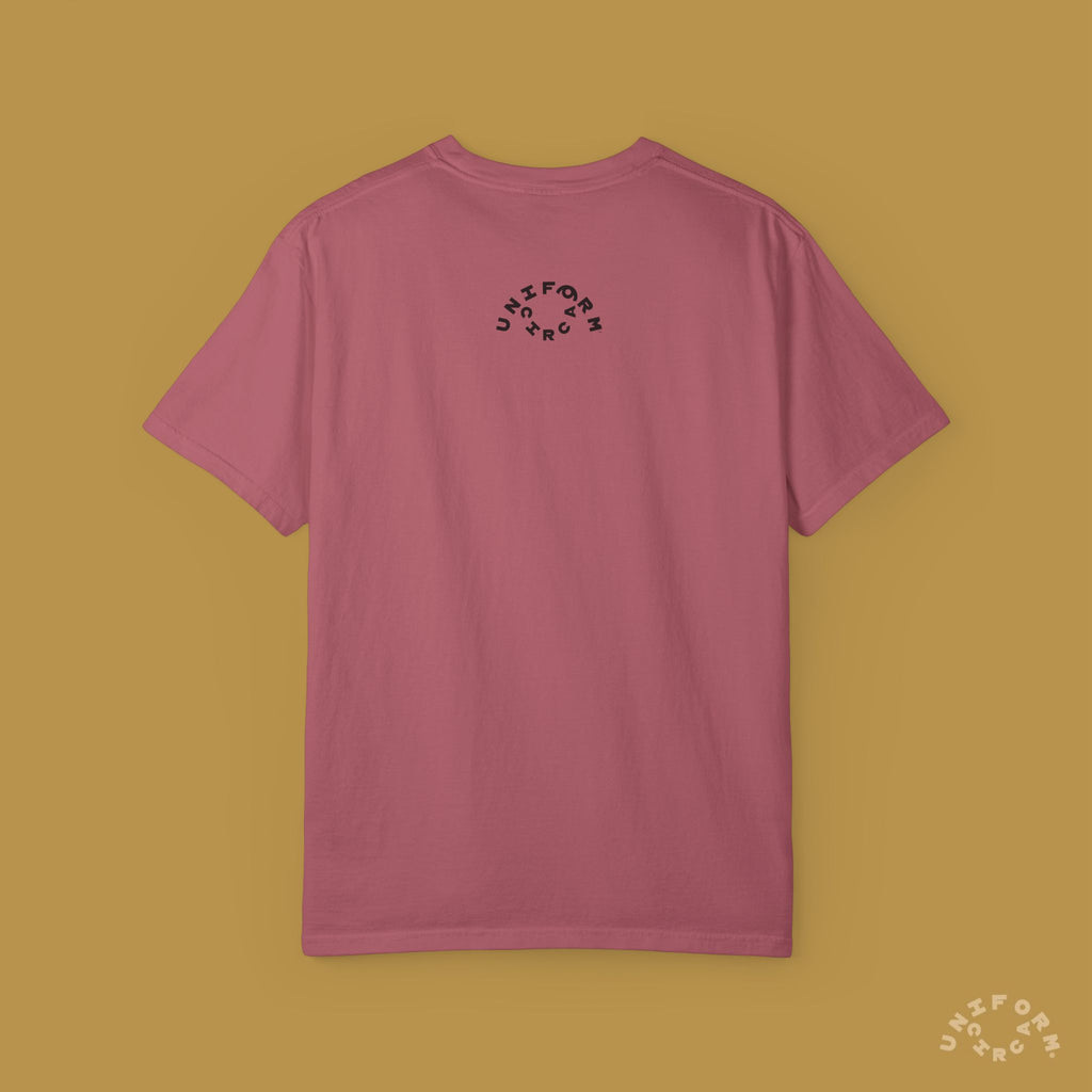 OYSTER LOGO CREWNECK T- SHIRT | Printed Black