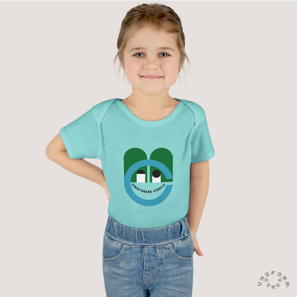 FUNNY BUNNY - Infant Baby Rib Bodysuit - Adorable Bunny-Like Graphic | Multiple Colors