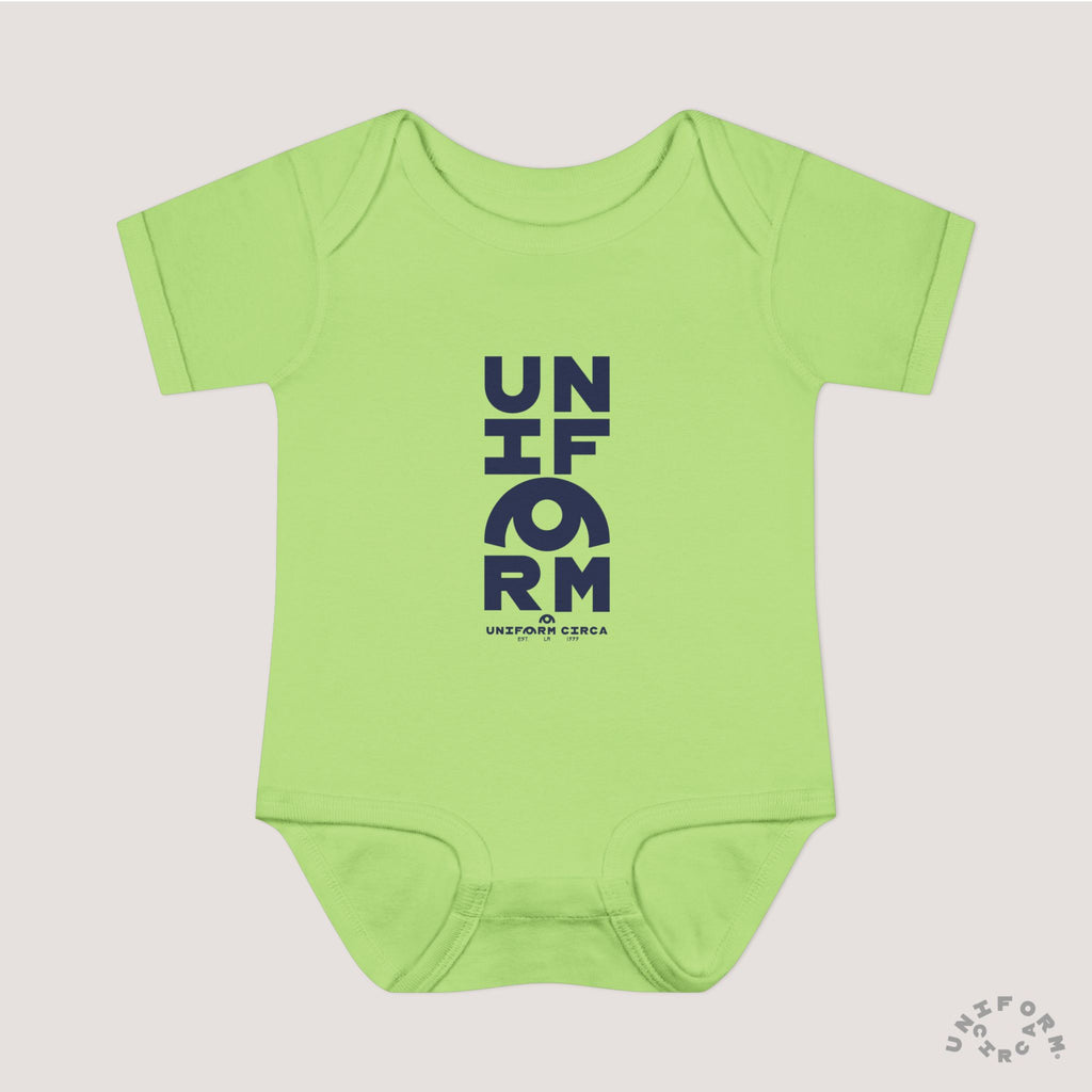 UNIFORM STACK | Infant Baby Rib Bodysuit | Multiple Colors