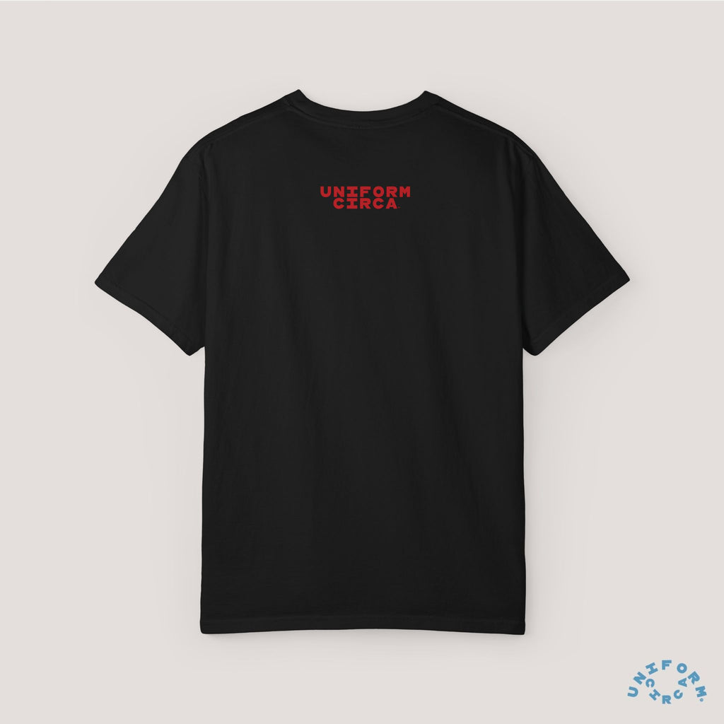 LET'S DANCE REVISITED CREWNECK T-SHIRT | Printed Blue