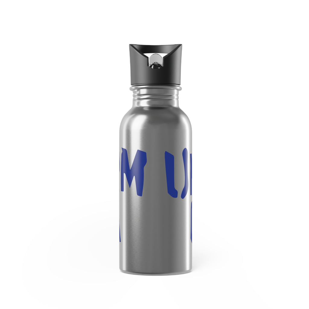 BPA FREE, Eco-Friendly 20oz Stainless Steel Water Bottle with Straw - Ideal for Hydration on the Go