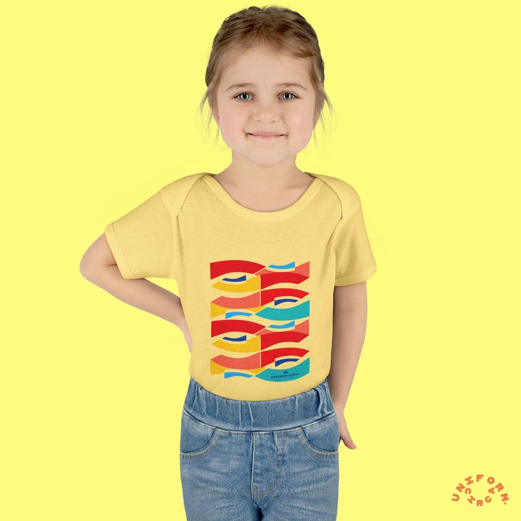 Wavey Kidsplay | Infant Baby Rib Bodysuit | Multiple Colors
