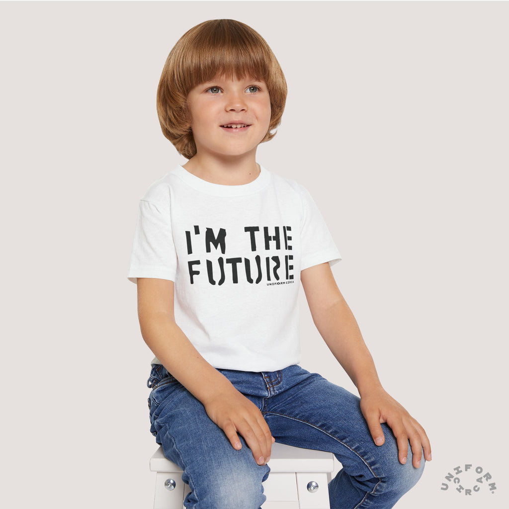 I'M THE FUTURE Design Toddler T-Shirt - Perfect for Playful Days | Black