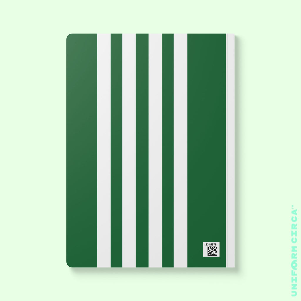 SIMON NOTE & SKETCH JOURNAL | KELLY GREEN/WHITE (SOFT COVER)