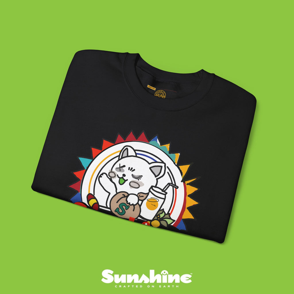 Sunshine | "Top Cat" | Crewneck Sweatshirt | Printed