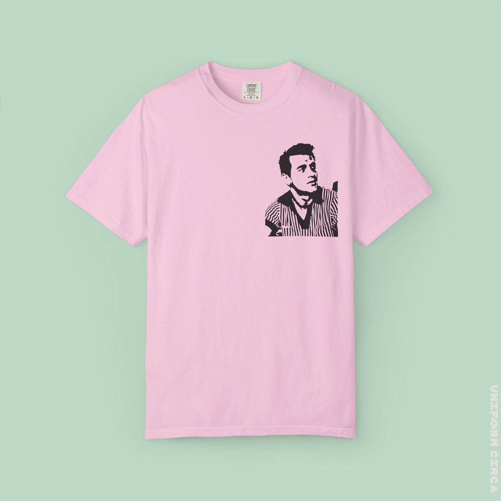 ROCK | CREWNECK T-SHIRT | PRINTED | Retro-Inspired Unisex Garment-Dyed T-Shirt with Iconic Design