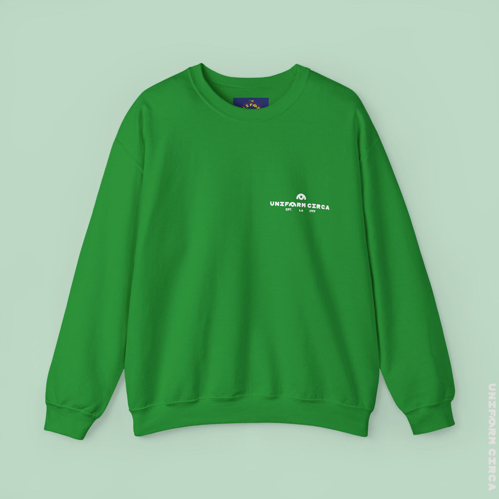 OYSTER ALL WORDMARK | CREWNECK T-SHIRT | Printed White