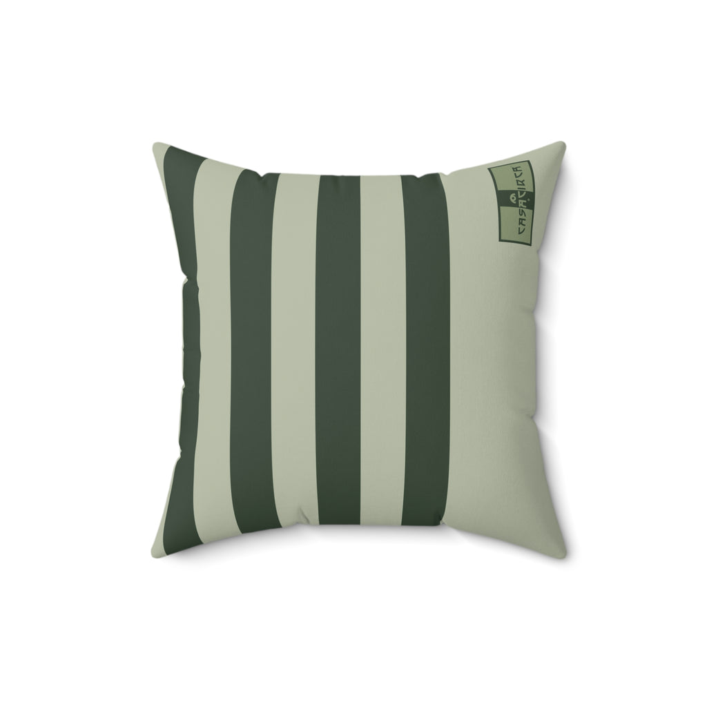 CASACIRCA | SIDECAR PILLOW | HUNTER/MOSS | Stylish Faux Suede Pillow - Home Decor, Cozy Living Room, Gift Idea, Nautical Theme, Interior Design Accents