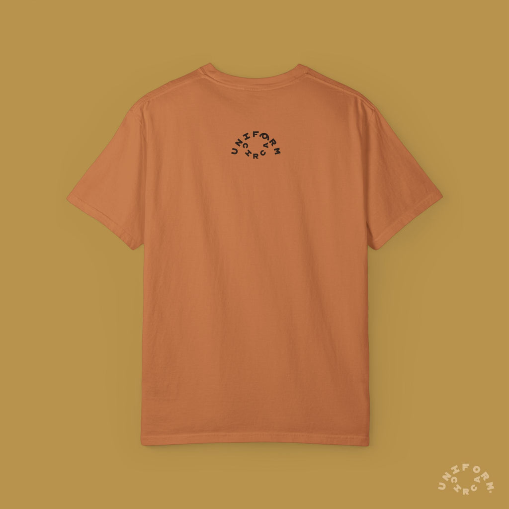 OYSTER LOGO CREWNECK T- SHIRT | Printed Black