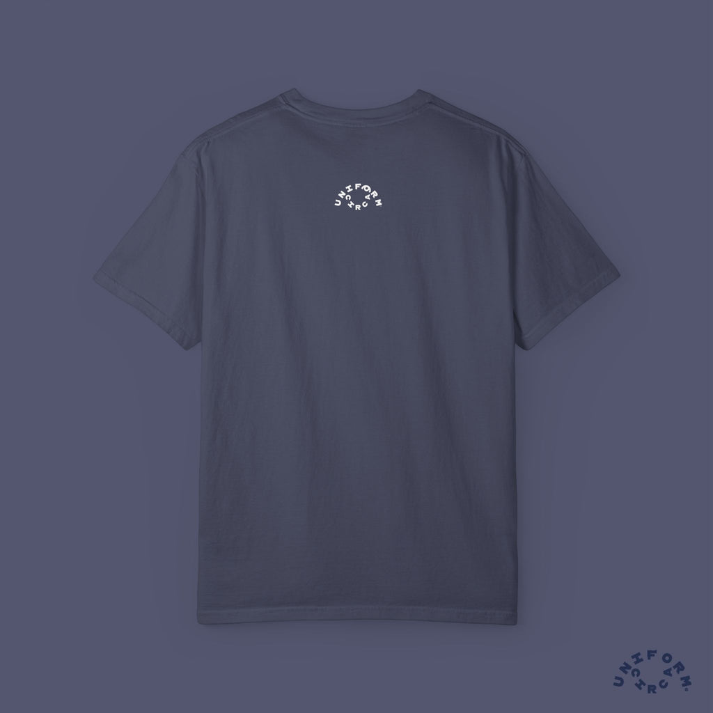CALIFORNIA SCRIPT CREWNECK T-SHIRT | Printed