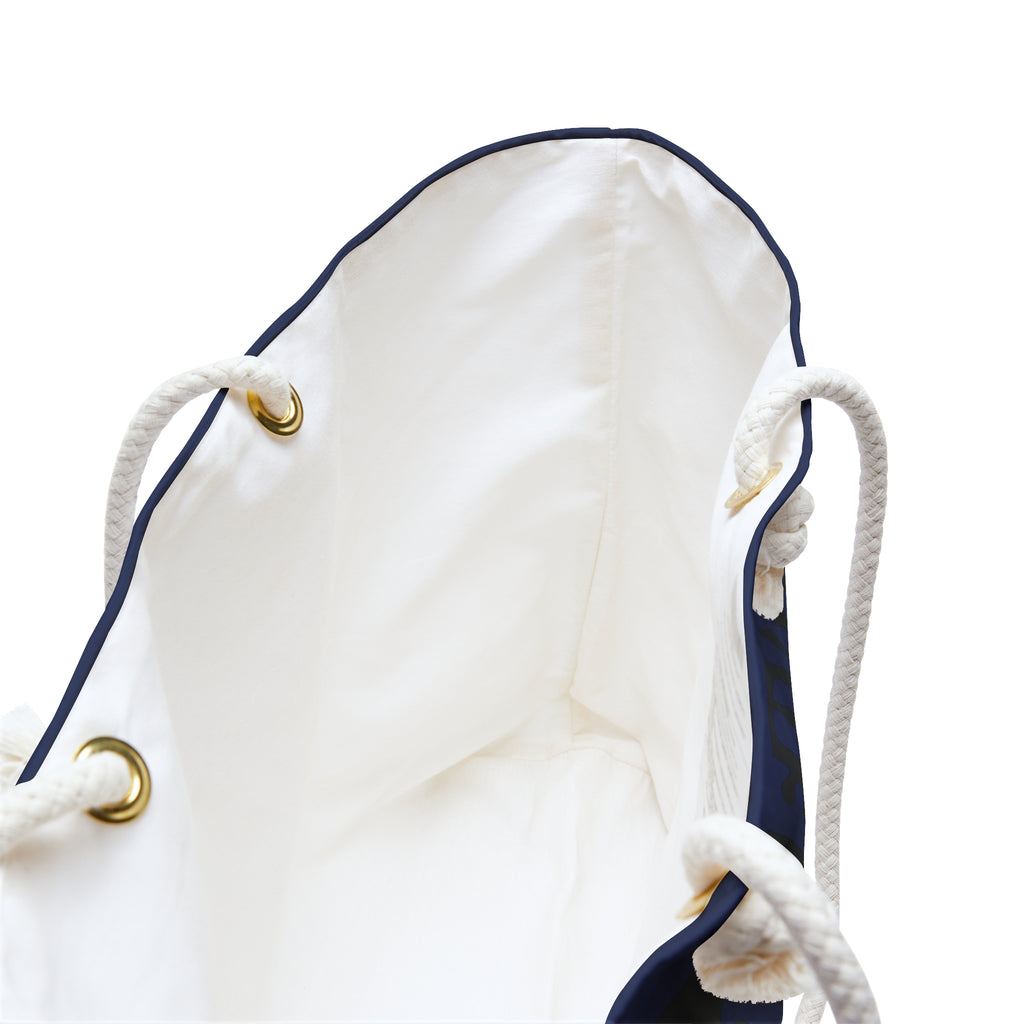 THE MAX BAG | Weekender Bag | 100% Polyester | Durable & Spacious | Navy/Black | Designed for Travel, Gym & Beach