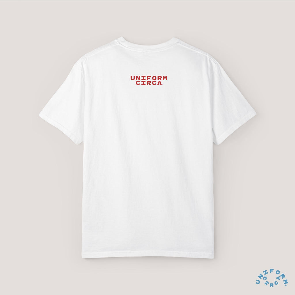 LET'S DANCE REVISITED CREWNECK T-SHIRT | Printed Blue