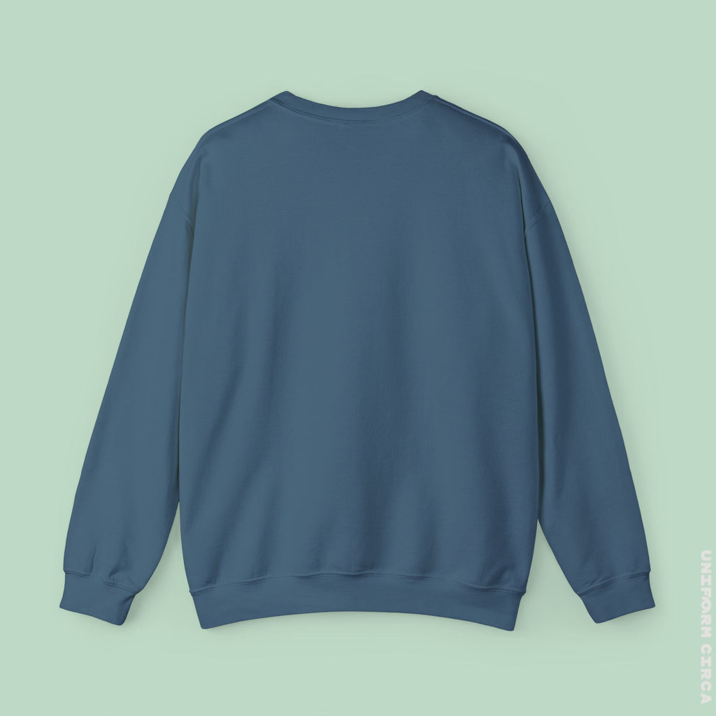 OCULUS LOGO CREWNECK SWEATSHIRT | Black Embroidery