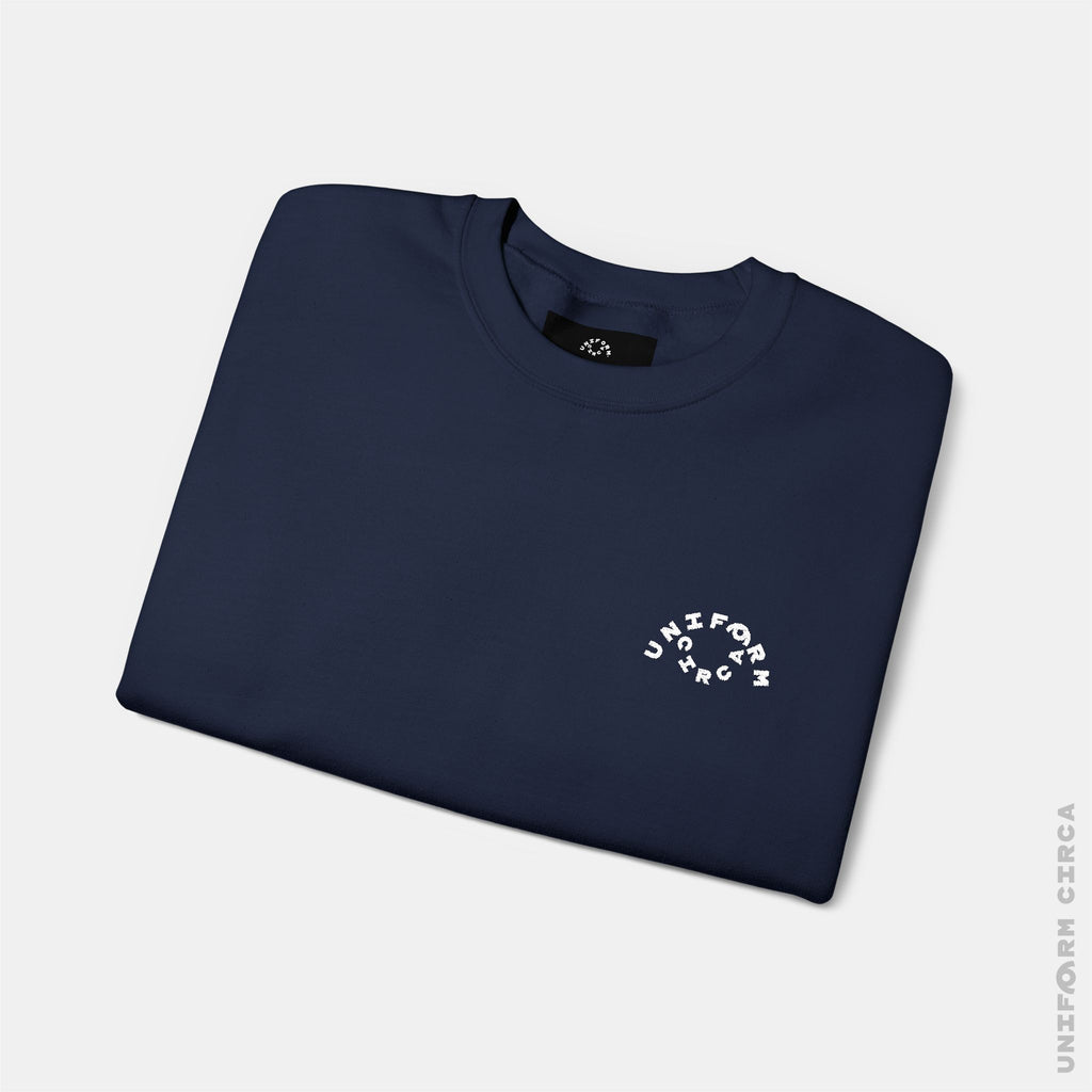 The JASON | OCULUS LOGO | Crewneck Sweatshirt | 100% Cotton | Pearl Embroidery | Designed & Printed in California