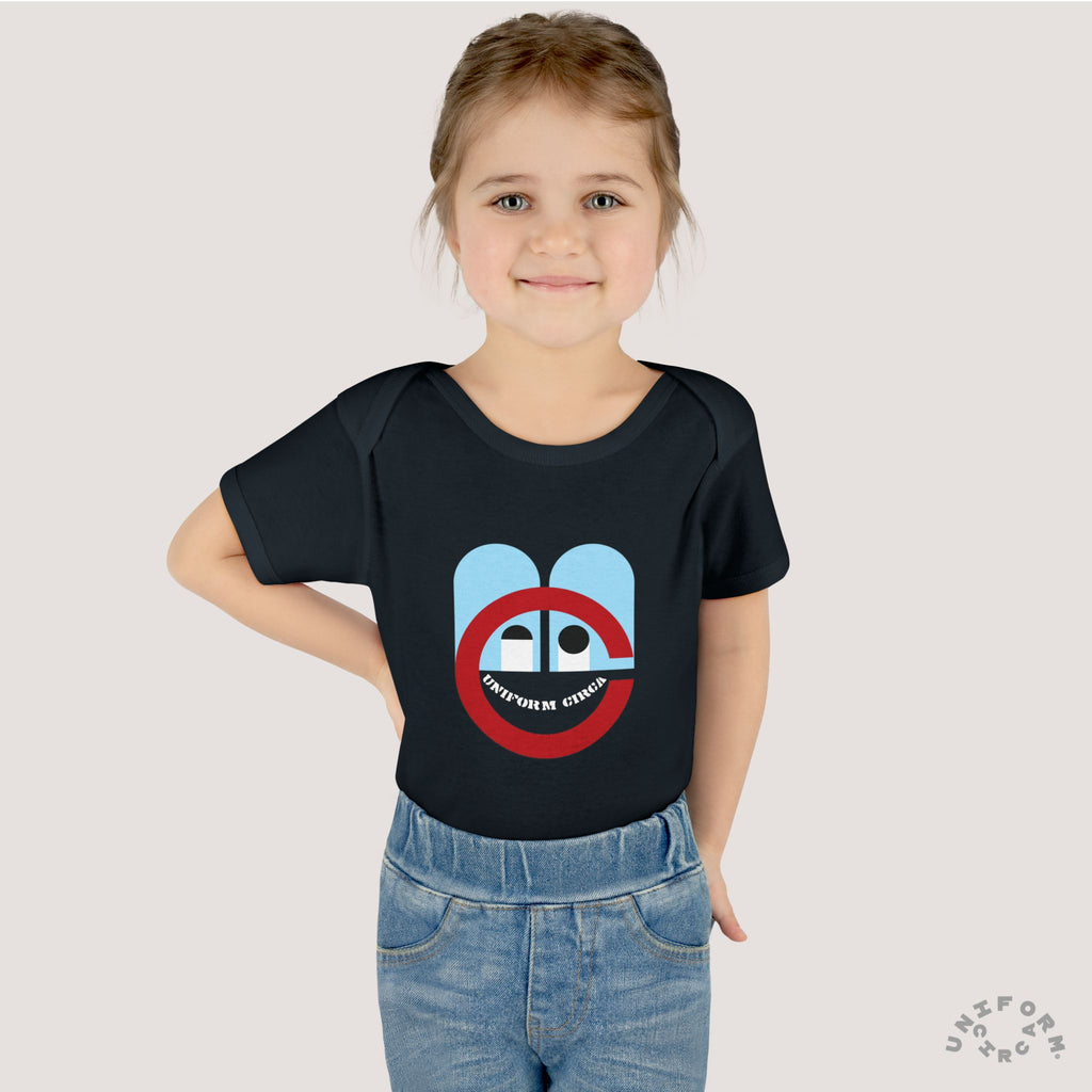 FUNNY BUNNY - Infant Baby Rib Bodysuit - Adorable Bunny-Like Graphic | Multiple Colors