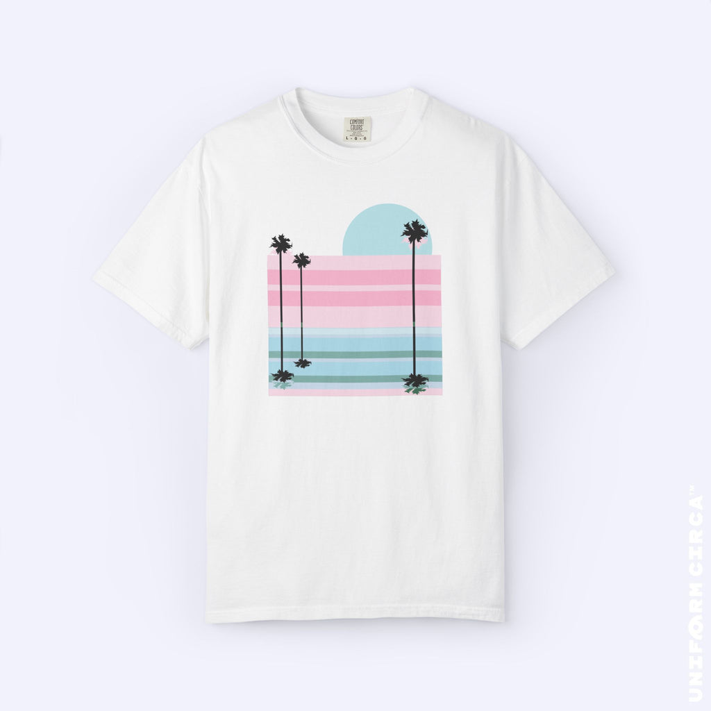 MOON OVER | CREWNECK T-SHIRT | Printed