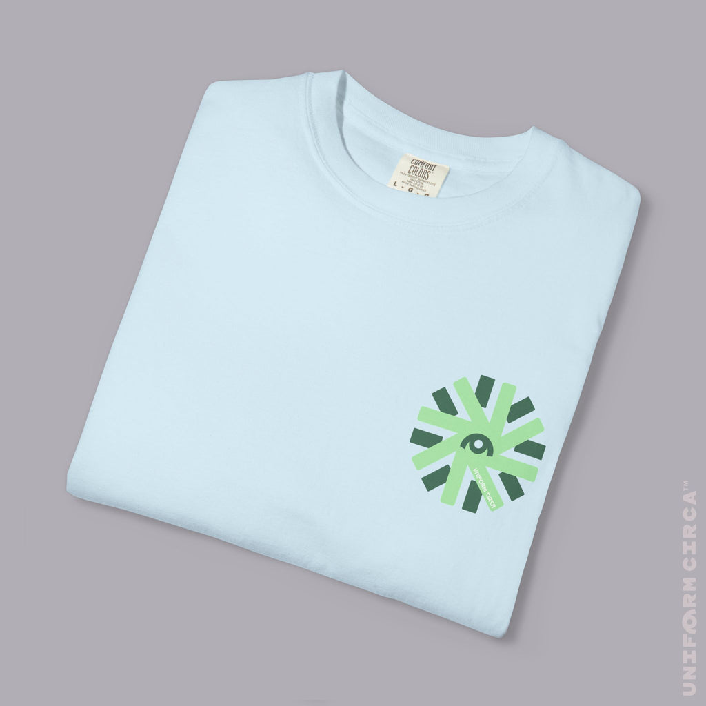 UC CACTI BURST | Printed GREEN/GREEN | Unisex Garment-Dyed T-Shirt