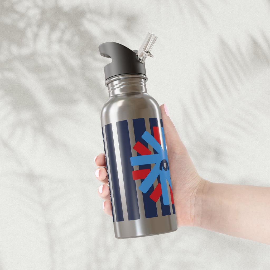UNIFORM SEA-RAKER | BPA FREE, Eco-Friendly 20oz Stainless Steel Water Bottle with Straw