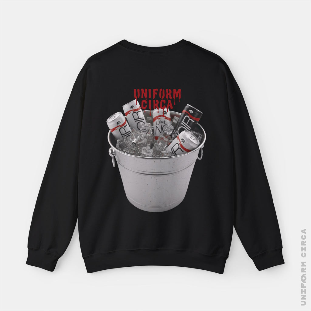 DIET NOIR TALL | Crewneck Sweatshirt | 100% Cotton | Designed & Printed in California
