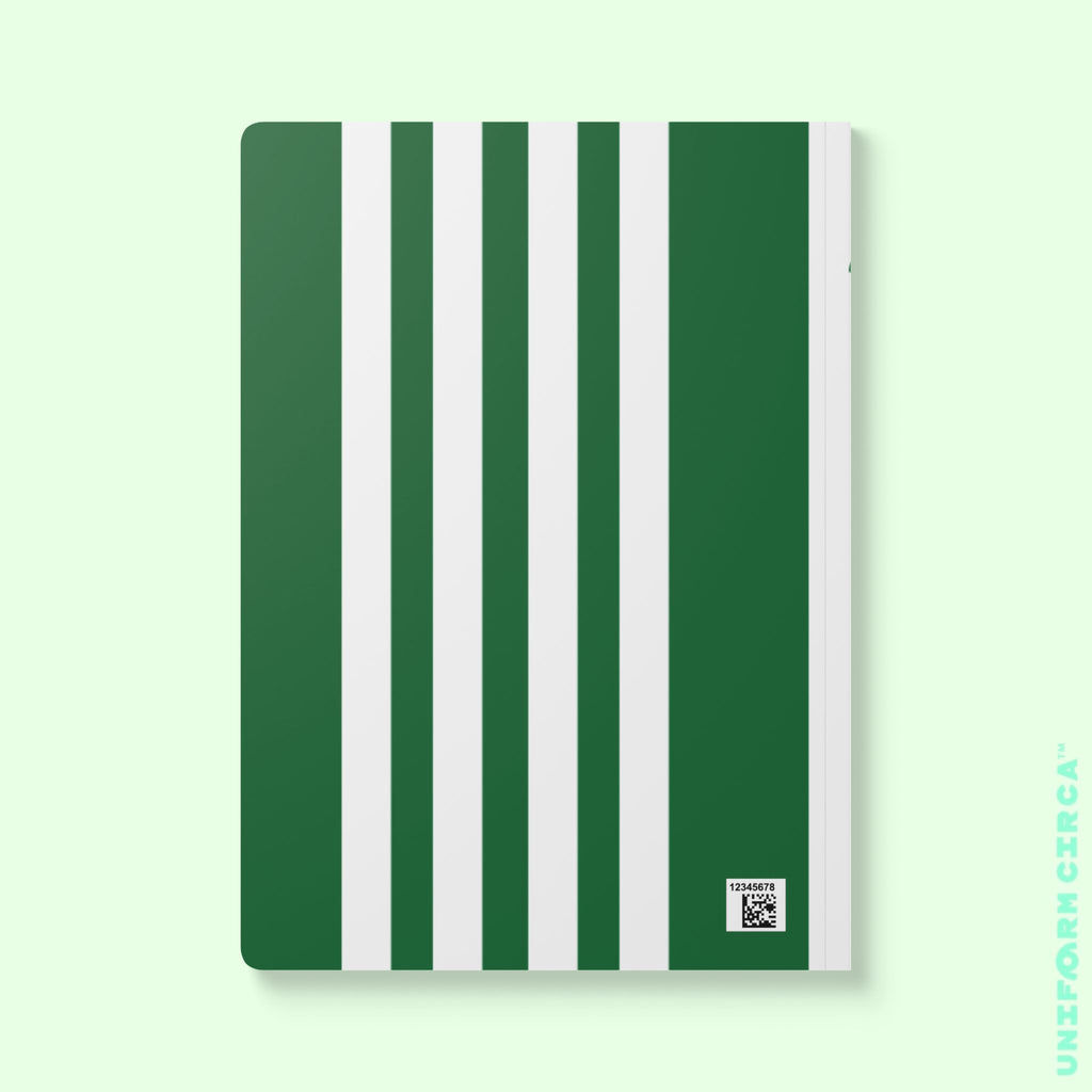 SIMON NOTE & SKETCH JOURNAL | KELLY GREEN/WHITE (SOFT COVER)