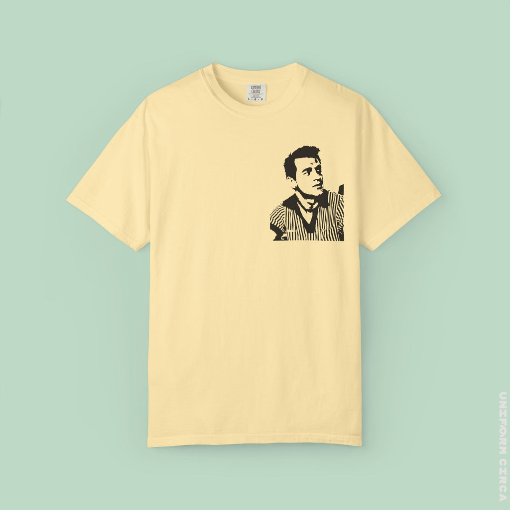 ROCK | CREWNECK T-SHIRT | PRINTED | Retro-Inspired Unisex Garment-Dyed T-Shirt with Iconic Design