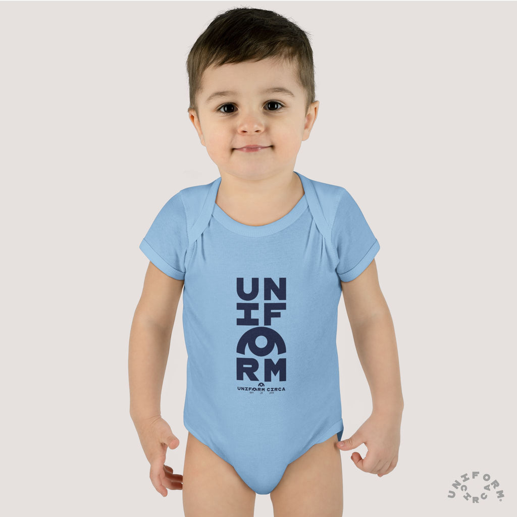 UNIFORM STACK | Infant Baby Rib Bodysuit | Multiple Colors
