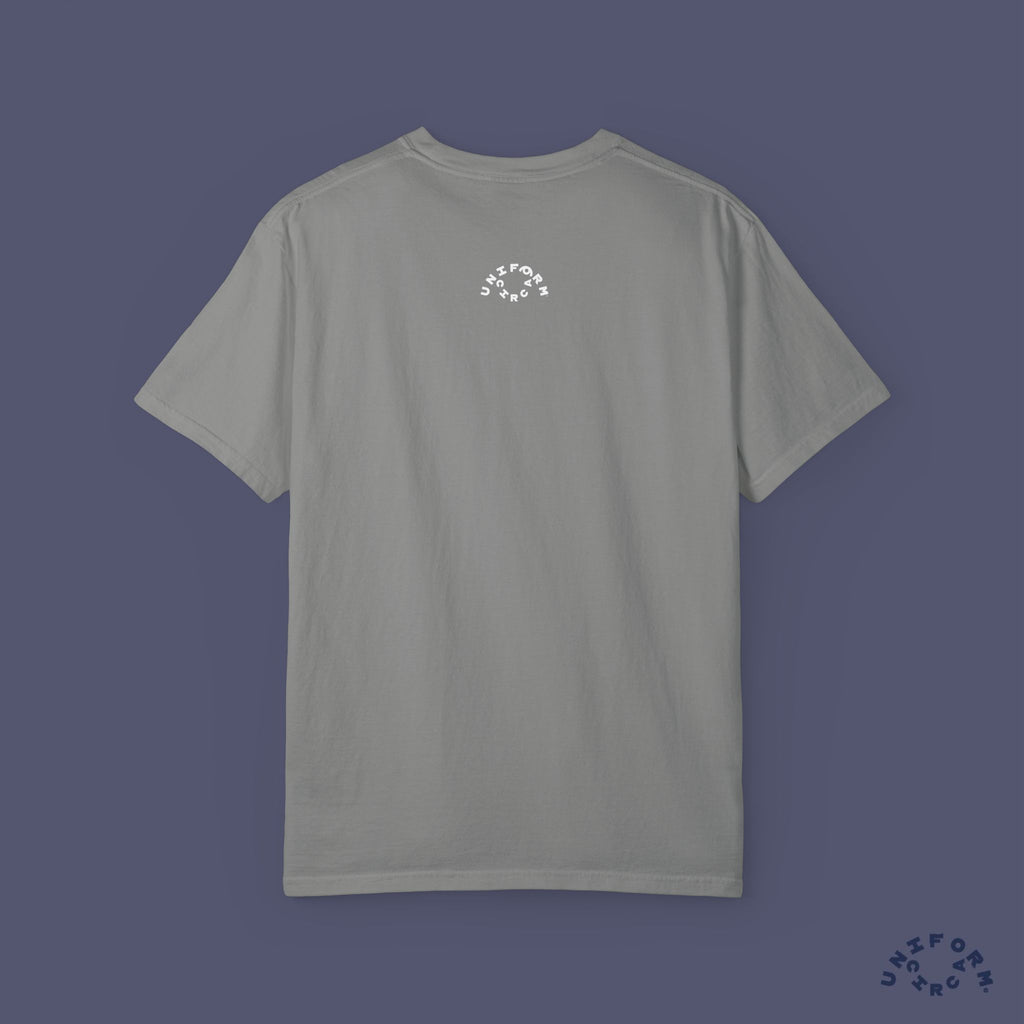 CALIFORNIA SCRIPT CREWNECK T-SHIRT | Printed