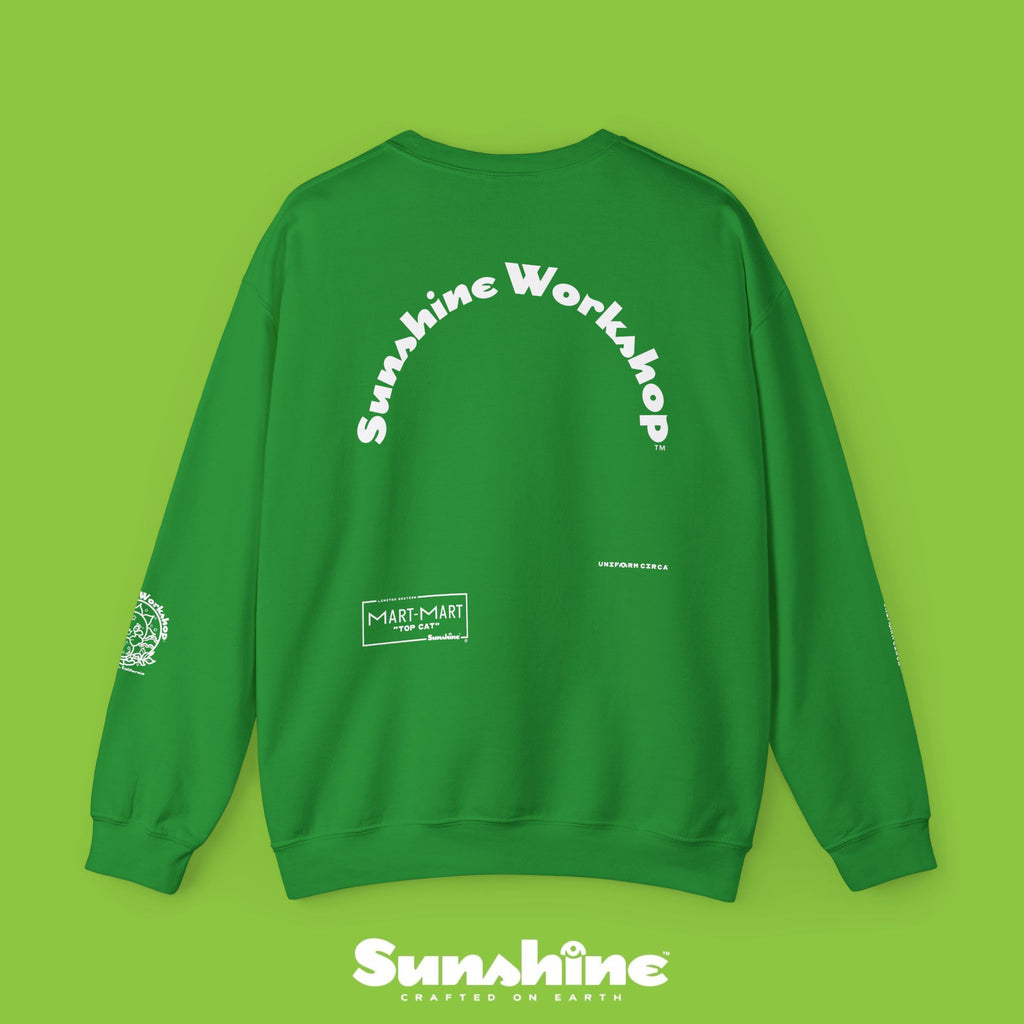 Sunshine | "Top Cat" | Crewneck Sweatshirt | Printed