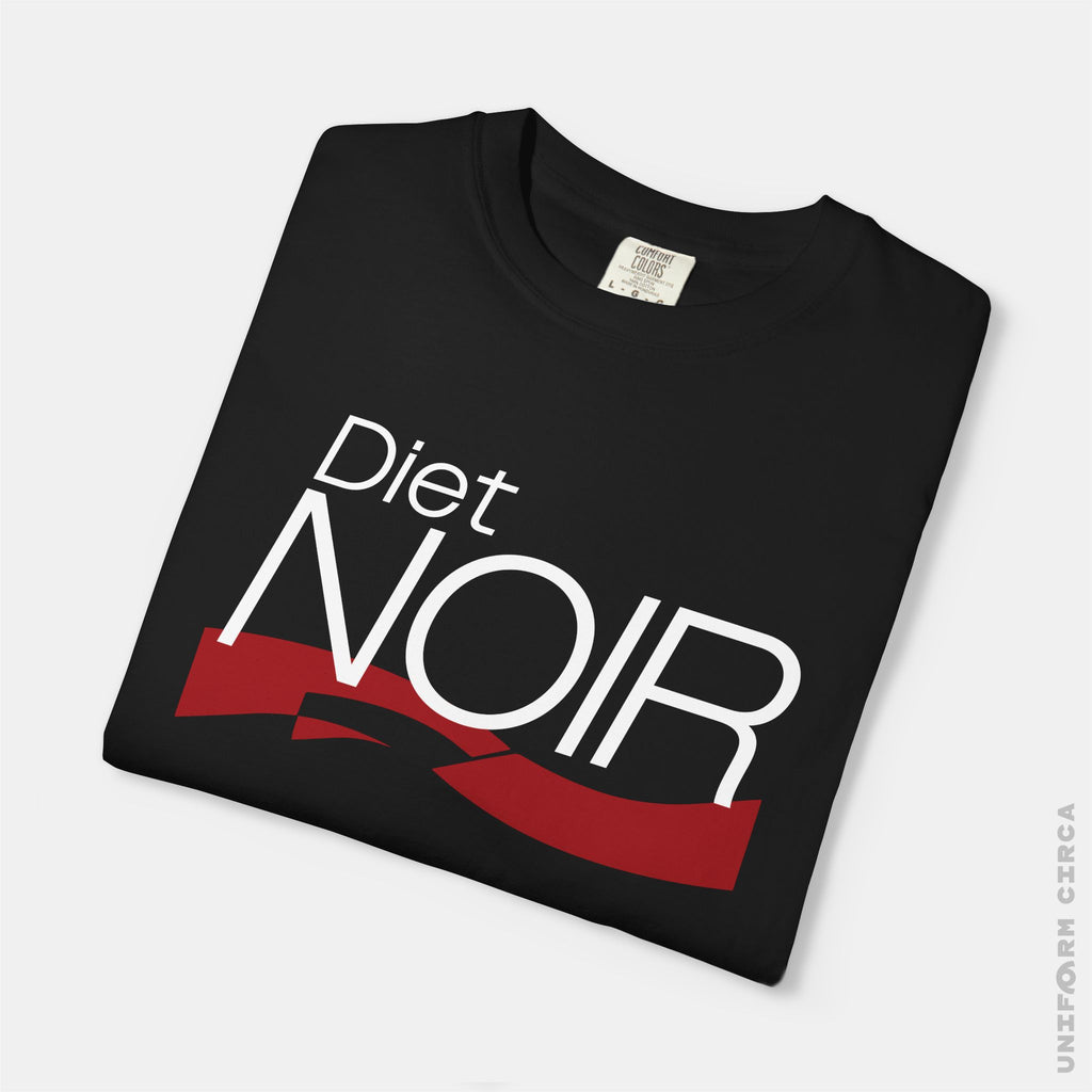 Diet NOIR Uni Drip | Crewneck T-Shirt | 100% Cotton | Designed & Printed in California