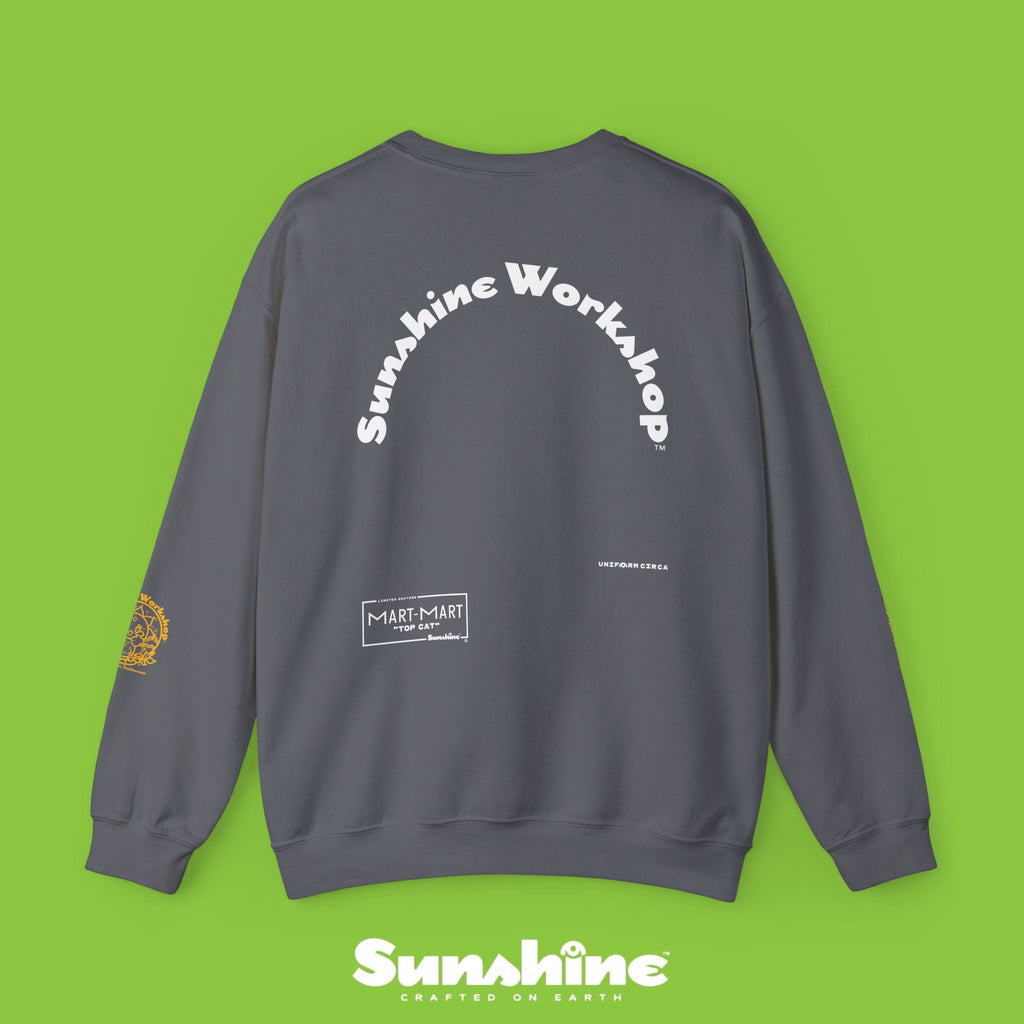 Sunshine | "Top Cat" | Crewneck Sweatshirt | Printed