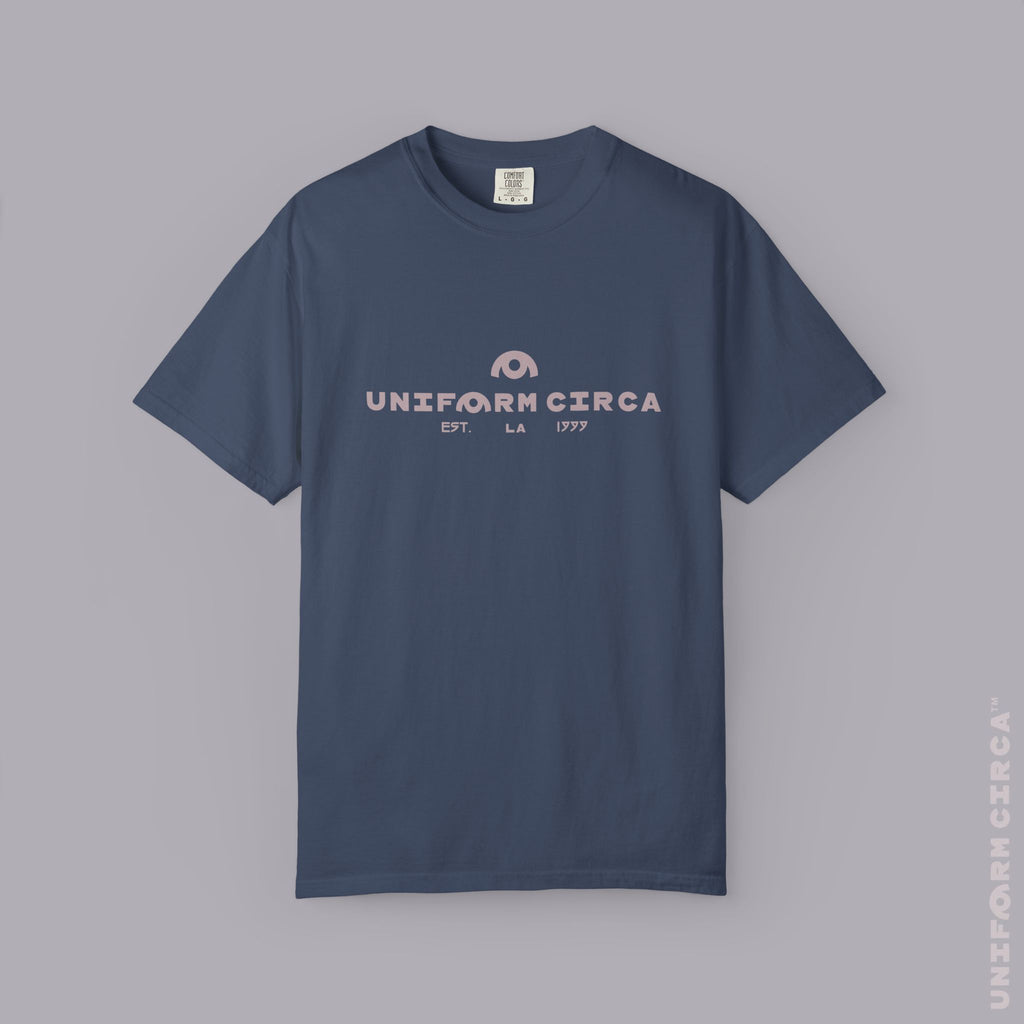 OYSTER ALL | Crewneck T-Shirt | Printed Iced Grape