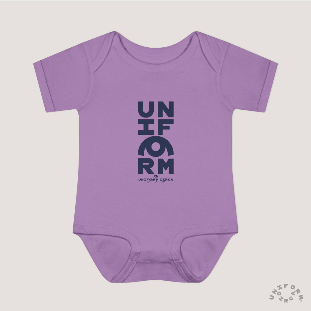 UNIFORM STACK | Infant Baby Rib Bodysuit | Multiple Colors