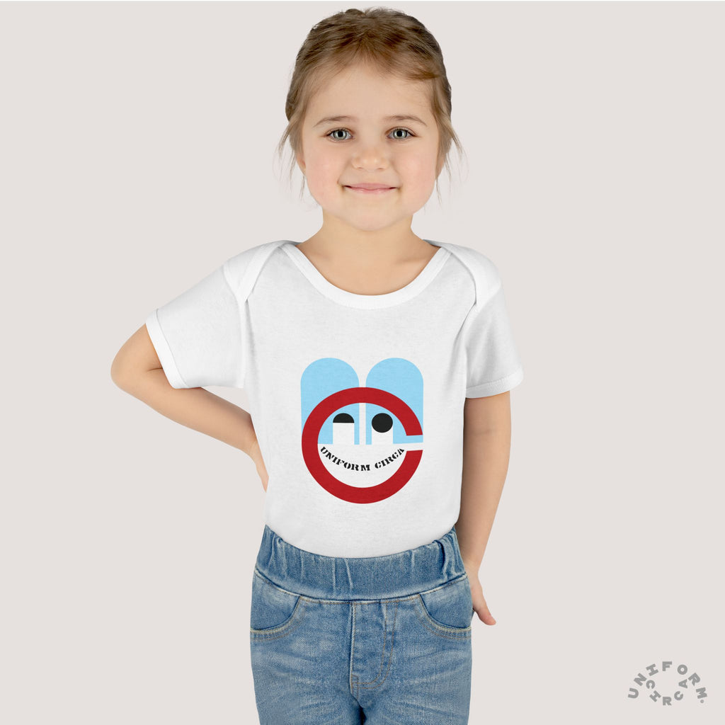 FUNNY BUNNY - Infant Baby Rib Bodysuit - Adorable Bunny-Like Graphic | Multiple Colors