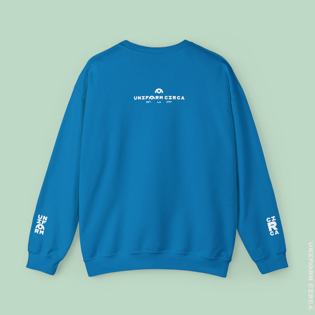 OYSTER ALL WORDMARK | CREWNECK T-SHIRT | Printed White
