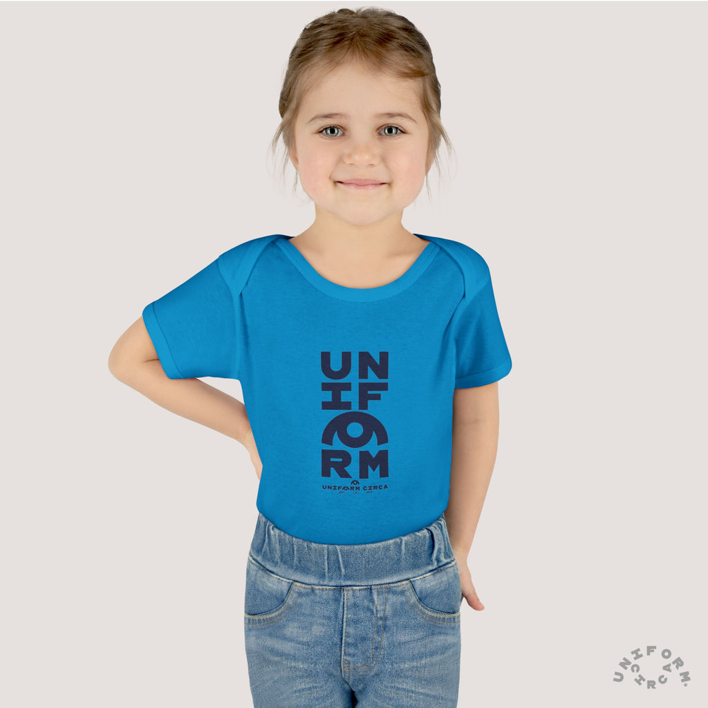 UNIFORM STACK | Infant Baby Rib Bodysuit | Multiple Colors