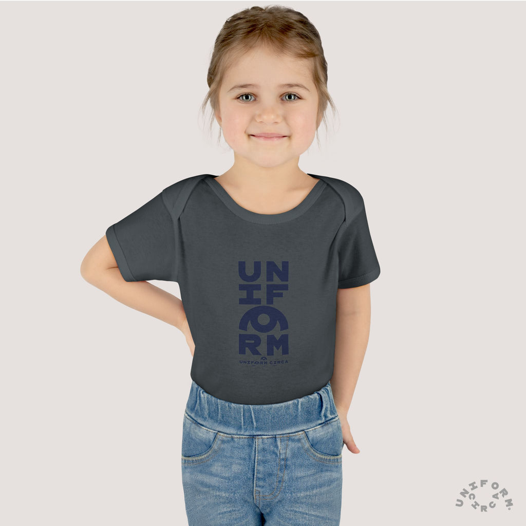 UNIFORM STACK | Infant Baby Rib Bodysuit | Multiple Colors