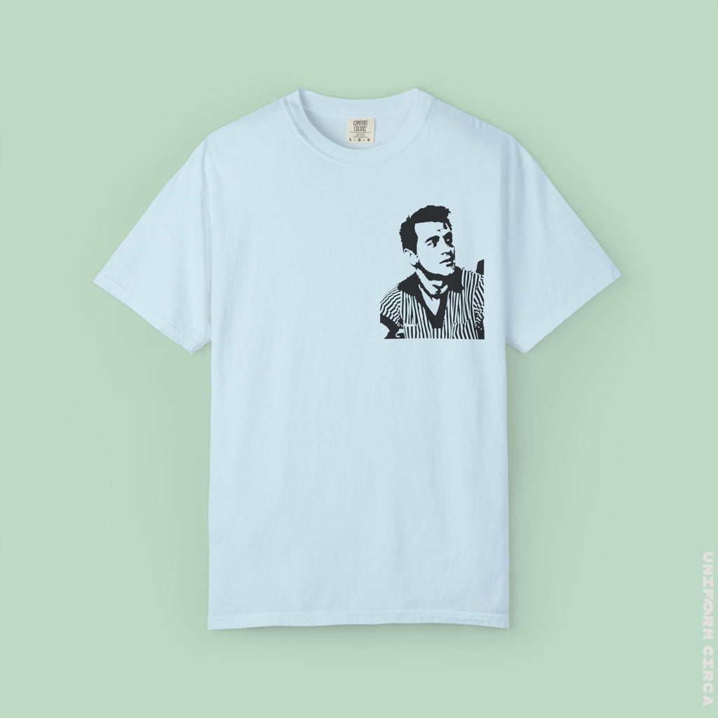 ROCK | CREWNECK T-SHIRT | PRINTED | Retro-Inspired Unisex Garment-Dyed T-Shirt with Iconic Design